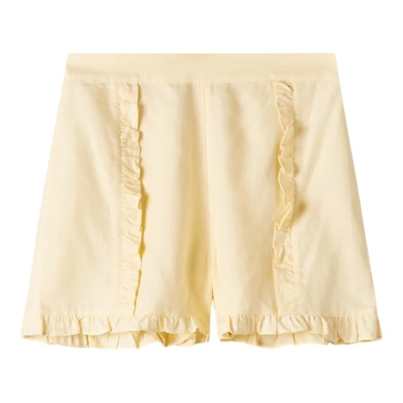 Aritzia Sunday Best Shorts Sz 2 Lyocell Linen #506 - Picture 2 of 12